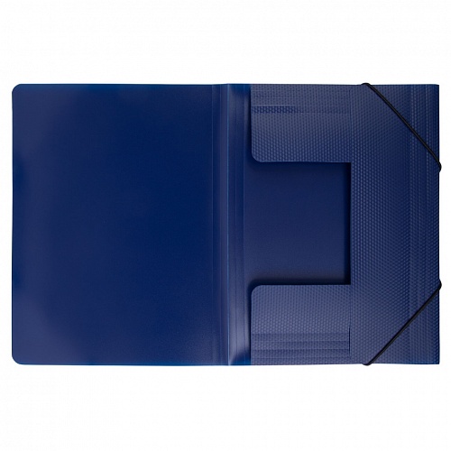 Папка с резинкой пластик А4 синяя Expert Complete Prisma, EC210400002