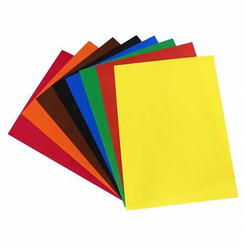 Цветная бумага  8цв 8л А4 немелованная Koh-I-Noor, FK-KIN-6408