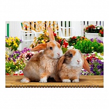 Календарь  2023 год квартальный Год кролика.Забавные малыши День за Днем, 14304
