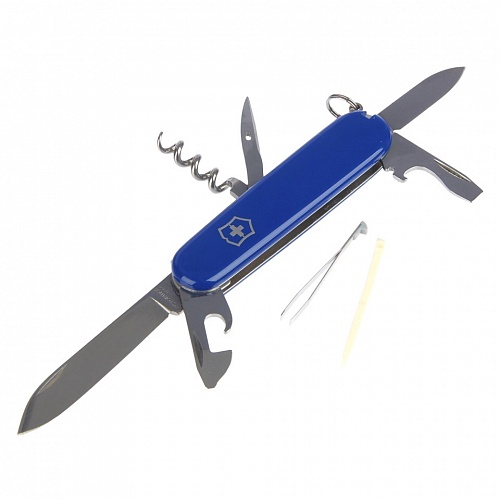 Нож перочинный подарочный 91мм 12функций синий Victorinox Spartan, 1.3603.2