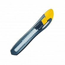 Нож канцелярский 18мм с фиксатором ассорти блистер MAPED Universal 018310