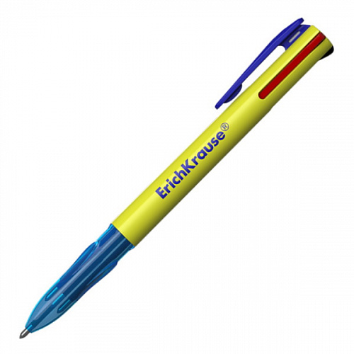 Ручка шариковая автоматическая 4 цвета 0,7мм Color Erich Krause, 45204