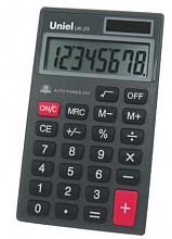 Калькулятор карманный  8 разрядов UNIEL UK-23