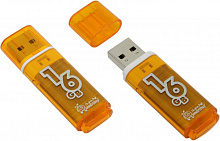 Флеш-диск  16ГБ Smartbuy Glossy Orange SB16GBGS-Or