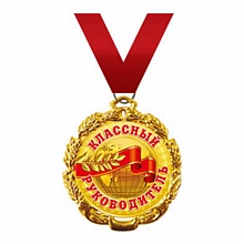 Медаль Классный руководитель, 58.53.032 металлическая