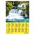 Календарь  2024 год листовой А2 Изумрудный водопад День за Днем, 90406