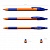 Ручка шариковая автоматическая 0,7мм синий стержень масляная основа R-301 Orange Matic&Grip Erich Krause, 46762