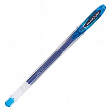 Ручка гелевая 0,7мм голубой стержень UNI Signo, UM-120
