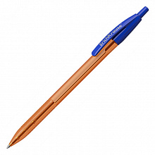 Ручка шариковая автоматическая 0,7мм синий масляная основа R-301 Amber Matic Erich Krause, 53345 