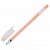 Ручка гелевая 0,8мм оранжевый стержень CROWN Pastel, HJR-500P