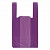 Пакет майка 28+14х50см фиолетовый 10мкм Артпласт МАЙ02367