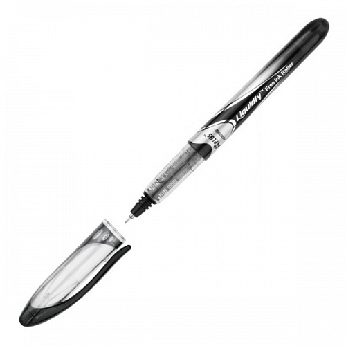 Ручка роллер 0,5мм черные чернила A Plus Beifa, RX302602-BК