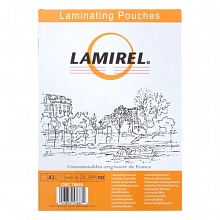 Пленка пакетная для ламинирования А3  75мкм Lamirel LA-78655