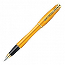 Ручка перьевая 0,8мм синие чернила PARKER IM Premium Historical colors Mandarin Yellow 1892540/F205