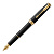 Ручка перьевая 0,8мм синие чернила PARKER Sonnet Core Matte Black GT F 1931516/F528