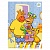 Мозаика из гелевых страз 19х26см Оранжевая корова №13 Рыжий кот, М-1392
