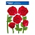 Наклейки для декора Красные розы ИП 07.793.00 