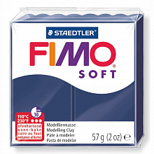 Пластика запекаемая  57г королевский синий Staedtler Fimo Soft, 8020-35
