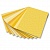 Цветная бумага 24х34см желтый Basic  80гр 30л FOLIA (цена за 1 лист), 46149