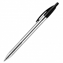 Ручка шариковая автоматическая 1мм черный стержень R-301 Matic Erich Krause, 38510