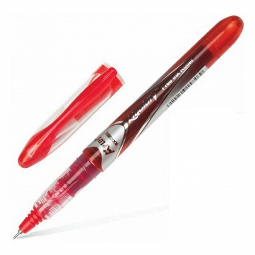 Ручка роллер 0,5мм красные чернила A Plus Beifa, RX302602-RD