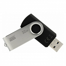 Флеш-диск  32Гб  черный USB Flash GoodRam UTS3