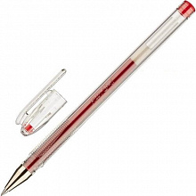 Ручка гелевая 0,5мм красный стержень PILOT G1, BL-G1-5T R