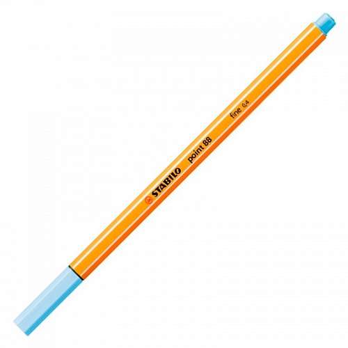 Ручка капиллярная 0,4мм синий лед STABILO POINT 88, 88/11