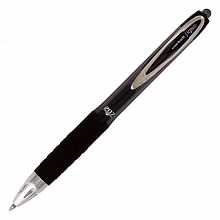 Ручка гелевая 0,7мм черный стержень UNI Signo, UMN-207