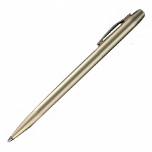 Ручка гелевая поворотный механизм 0,5мм черный стержень золотой металлический корпус Beifa GD979600-GD