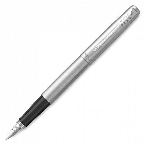 Набор подарочный PARKER Jotter Core FK61 Stainless Steel ручка перьевая, ручка шариковая синие чернила, 2093258
