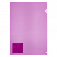 Папка-угол А4 пластик 0,18мм пурпурный Expert Complete NEON, 22025622