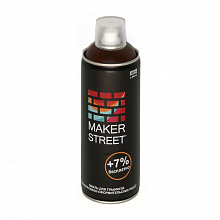 Краска эмаль для граффити 400мл темный шоколад матовый, в аэрозоле MAKERSTREET MS400 803