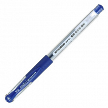 Ручка гелевая 0,38мм синий стержень UNI Signo DX, UM-151