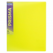 Папка на 4 кольца А4 пластик 25мм желтая Expert Complete Prisma Neon, EC211400009