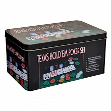 Игра настольная в металлической коробке Покер Феникс-Презент, 79880