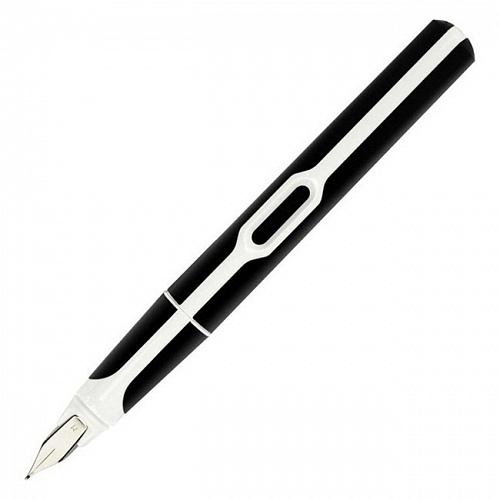Ручка перьевая PELIKAN Office Style М синий 1мм черный/белый корпус PL903054