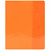 Обложка 213х345мм для дневника и тетрадей ПВХ оранжевая Доминанта Neon N1403/orange