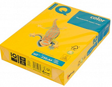 Бумага для офисной техники цветная А4  80г/м2 100л горчичный класс А IQ Color IG50