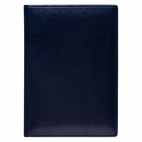 Ежедневник датированный 2022г А5 176л синий Sarif Classic Hatber, 176ЕдД5_00409