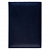 Ежедневник датированный 2022г А5 176л синий Sarif Classic Hatber, 176ЕдД5_00409
