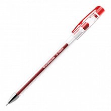 Ручка гелевая 0,38мм красный игольчатый стержень G-Point Erich Krause, 17629