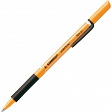 Ручка гелевая 0,5мм черный стержень STABILO Point Visco, 1099/46