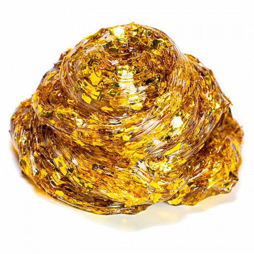 Набор для создания слайма 150гр Слюда-серпантин золото Slimer ВОЛШЕБНЫЙ МИР SR126