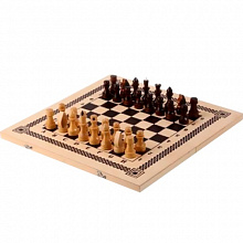 Шашки и шахматы в наборе Орловская Ладья B-6