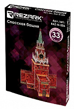 Пазл 3D REZARK Спасская башня, 26х15,5х37,5см, RAZ-N-006